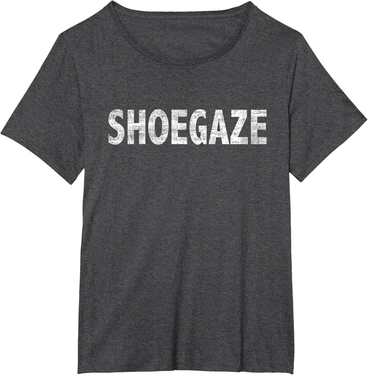 Shoegaze T-shirt Indie Alternative Rock Tee T-Shirt - Dark Heather Grey