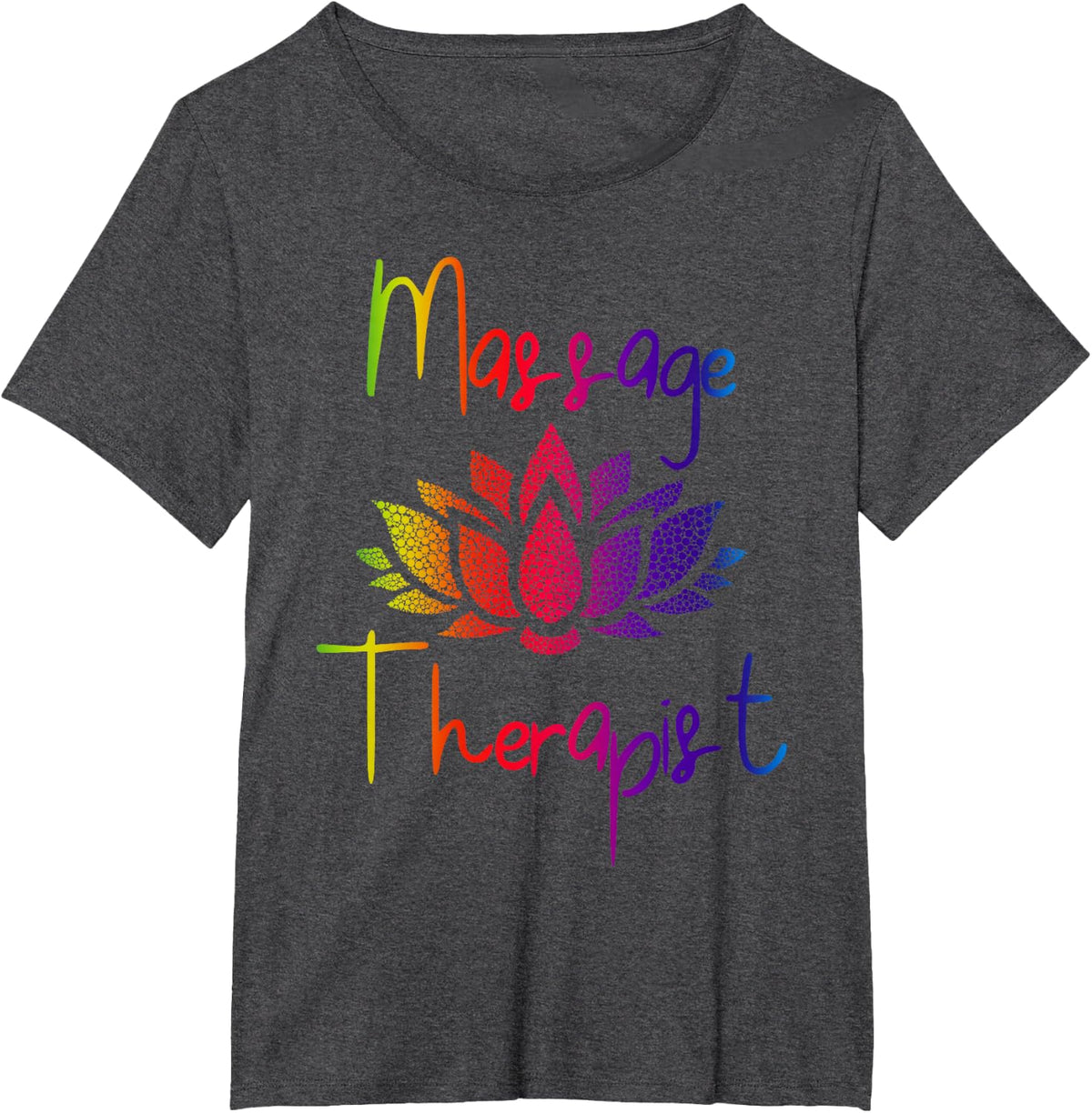 Massage Therapy - Massage Therapeutic Vintage Therapist T-Shirt - Dark Heather Grey