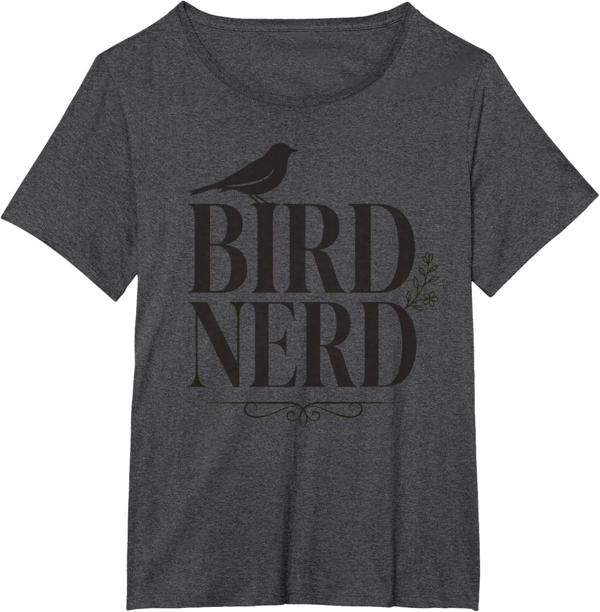 Bird Birding Nerd Birder Birdwatching Backyard Birds T-Shirt - Dark Heather Grey