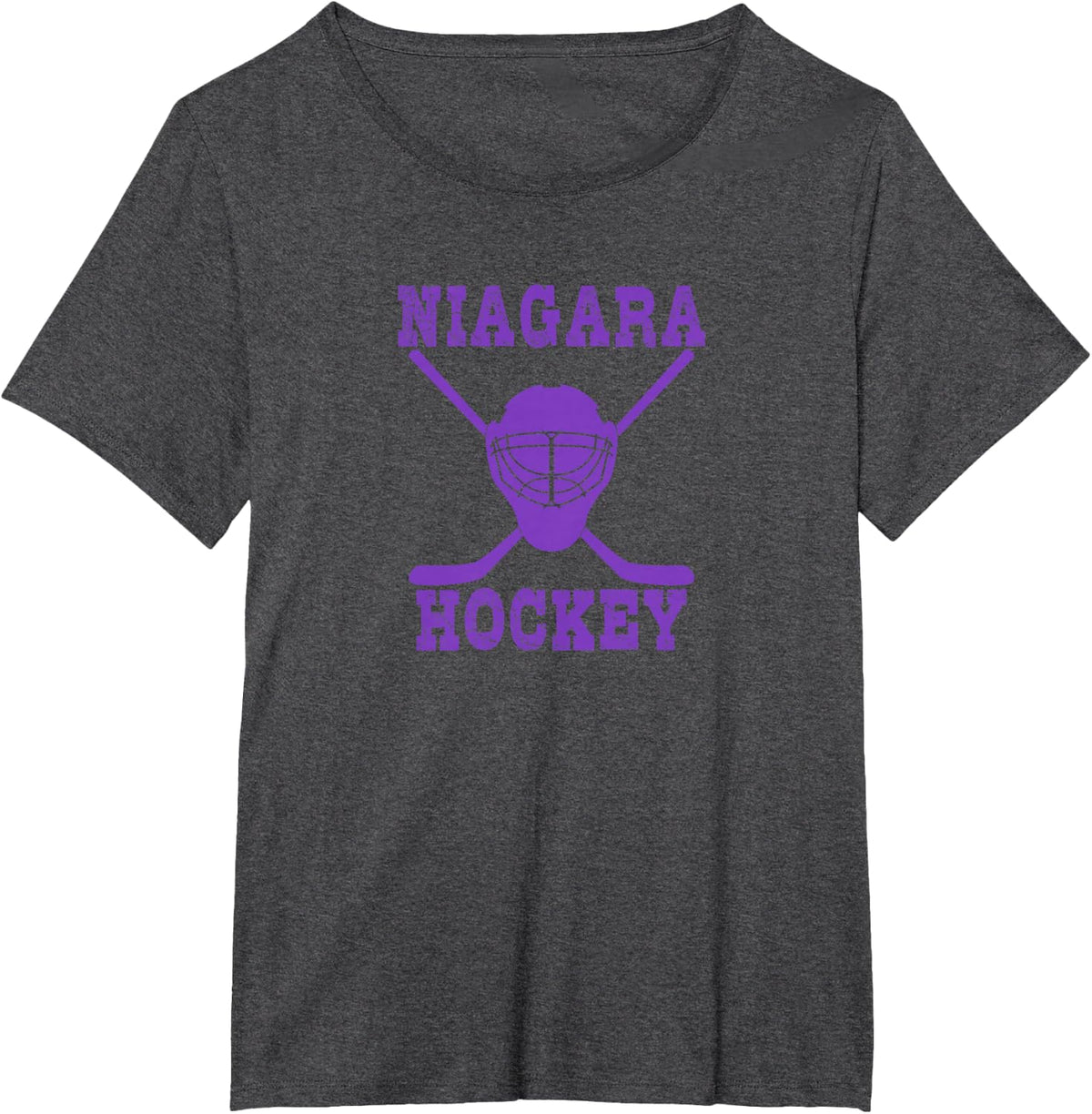 Niagara Hockey T-Shirt - Dark Heather Grey