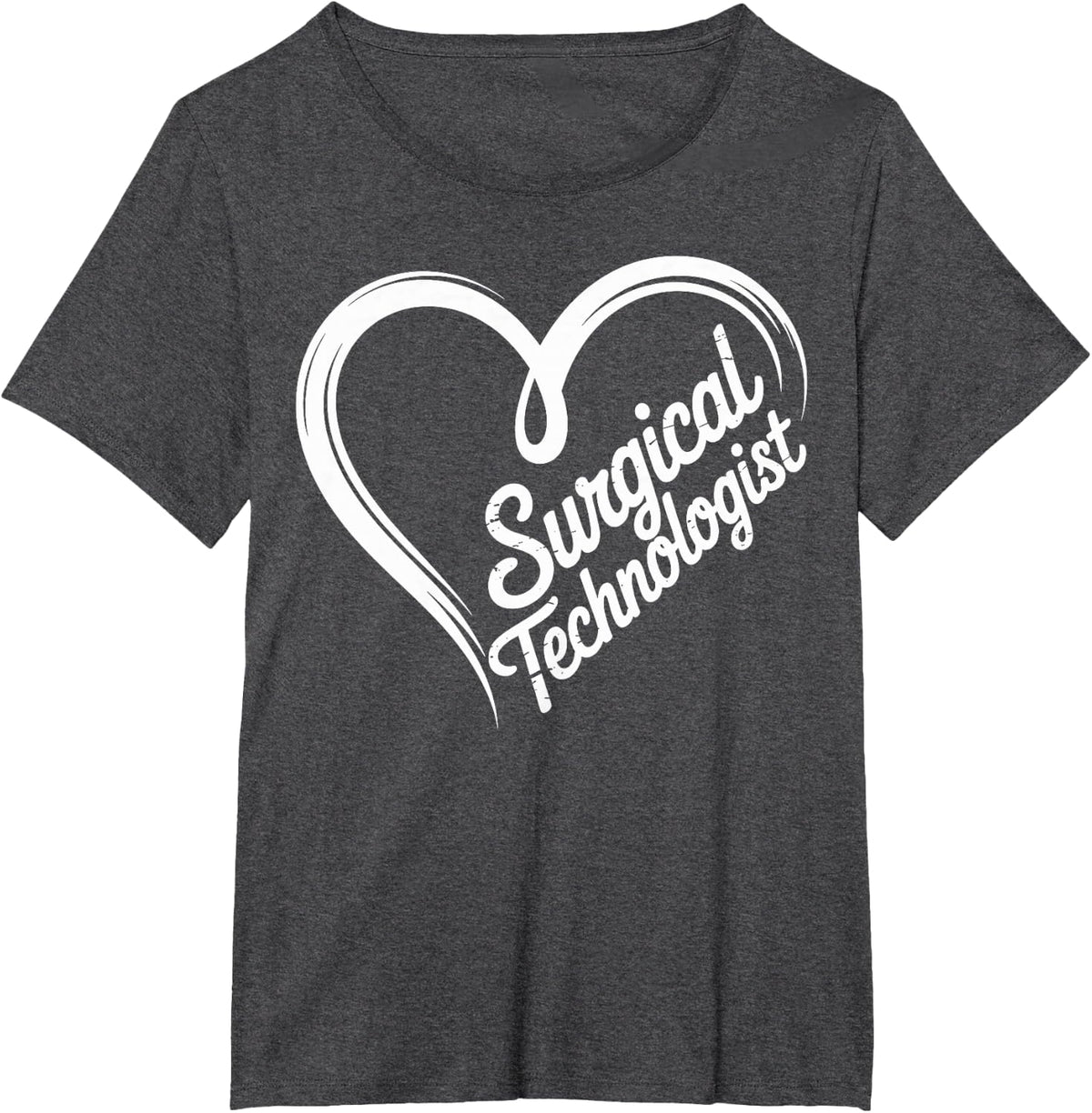 Certified Surgical Technologist Heart Surgical Tech T-Shirt - Dark Heather Grey