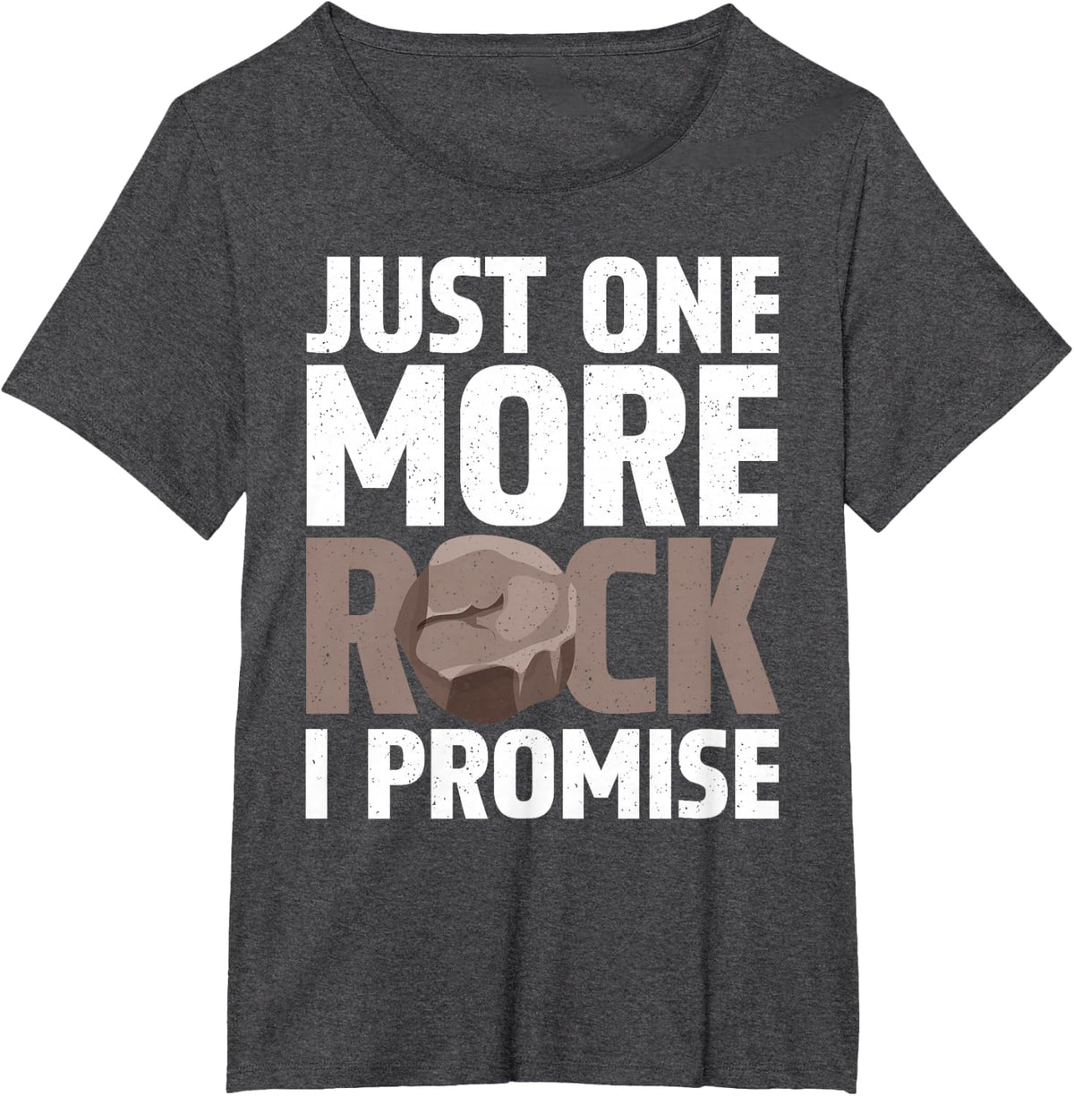 Rock Collecting Art For Men Women Geology Rock Collector T-Shirt - Dark Heather Grey