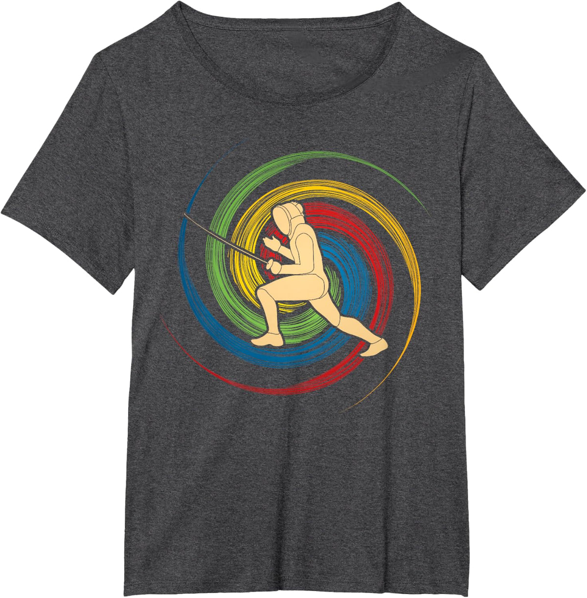 Fencing Fencing T-Shirt - Dark Heather Grey
