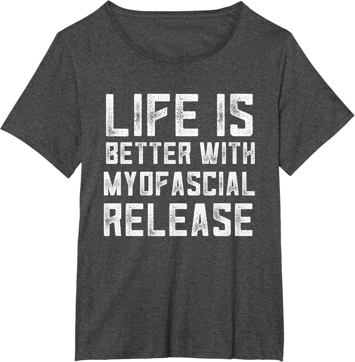 Myofascial Release Massage Therapist Therapy Fascia System T-Shirt - Dark Heather Grey