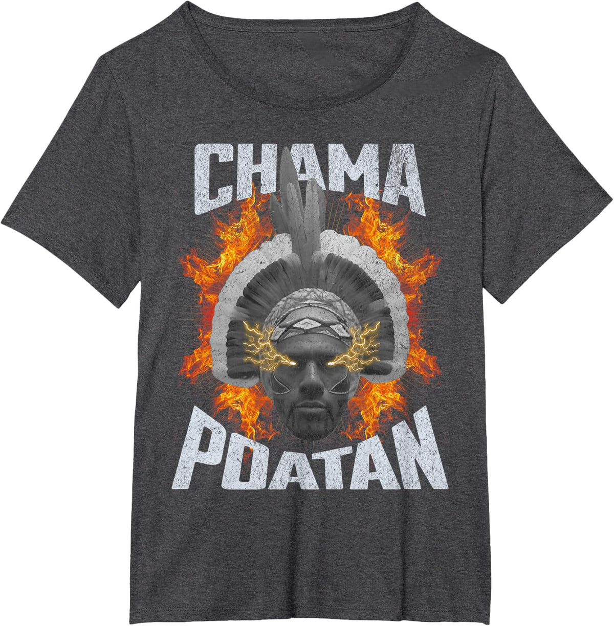 Chama Paotan MMA Fan JJB Boxing Muay Thai T-Shirt - Dark Heather Grey