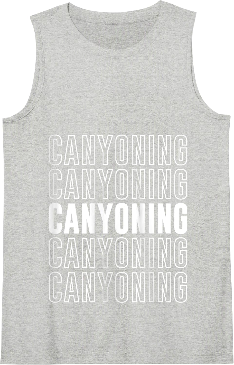 Canyoning Tank Top - Heather Grey
