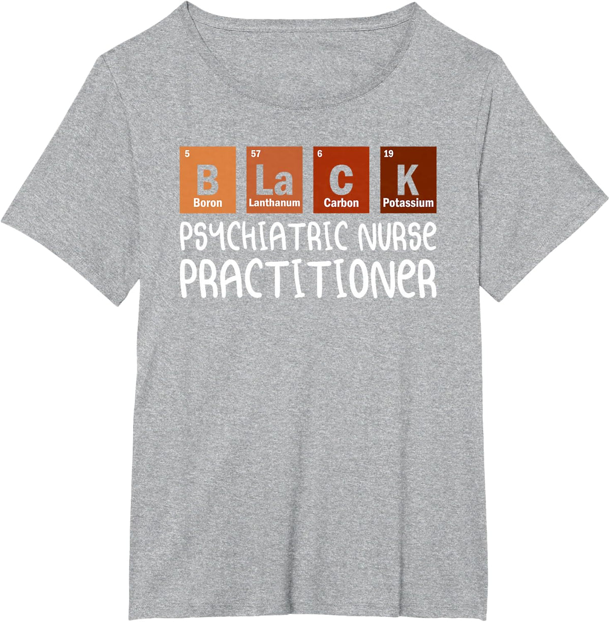 Psych NP Psychiatric Nurse Practitioner Tee T-Shirt for Mental Health Nurses Day - Heather Grey
