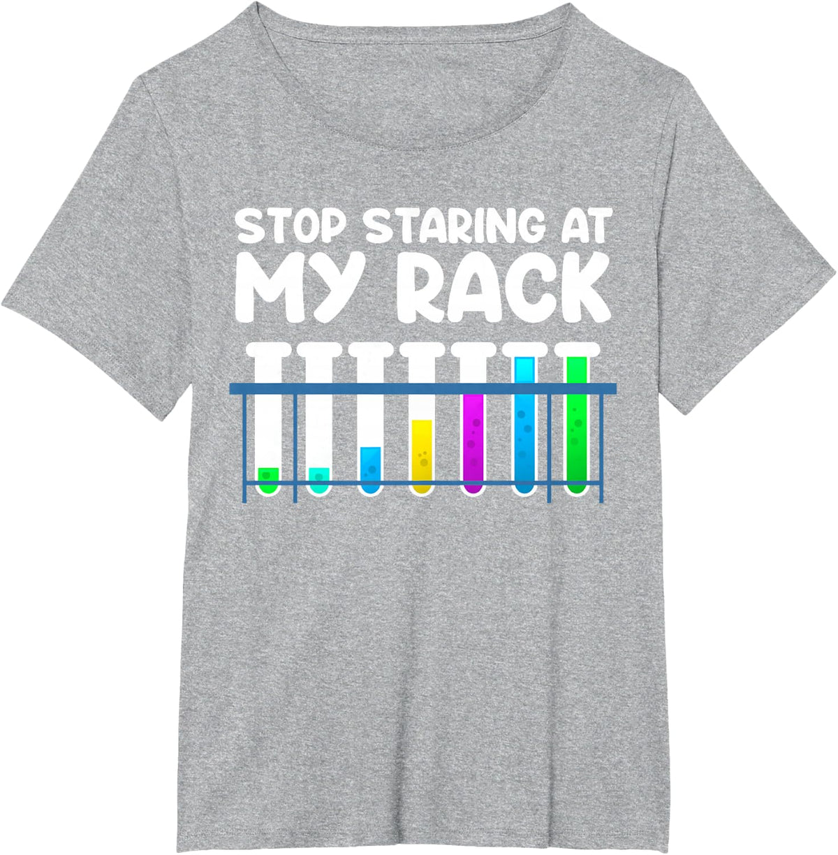 Funny Science Lab Tech Women Men Medical Laboratory Science T-Shirt Small - Heather Grey