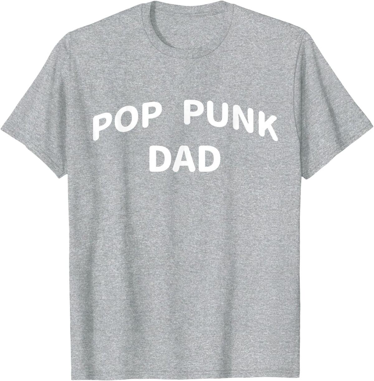 Pop Punk Dad T-Shirt - Heather Grey