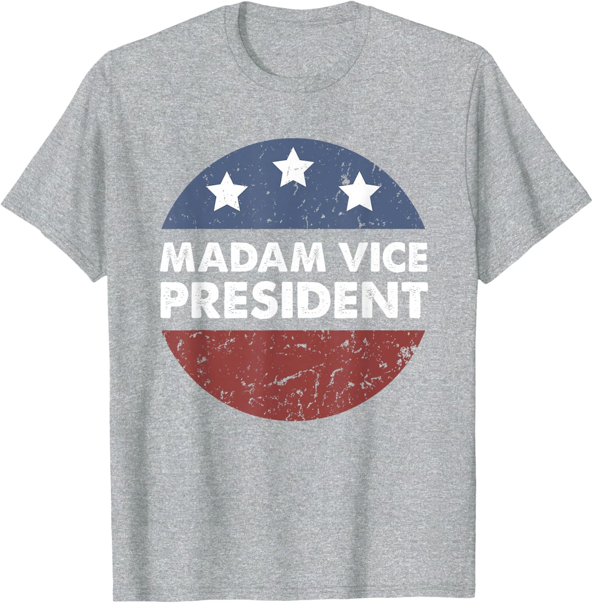 Madam Vice President T-Shirt - Heather Grey