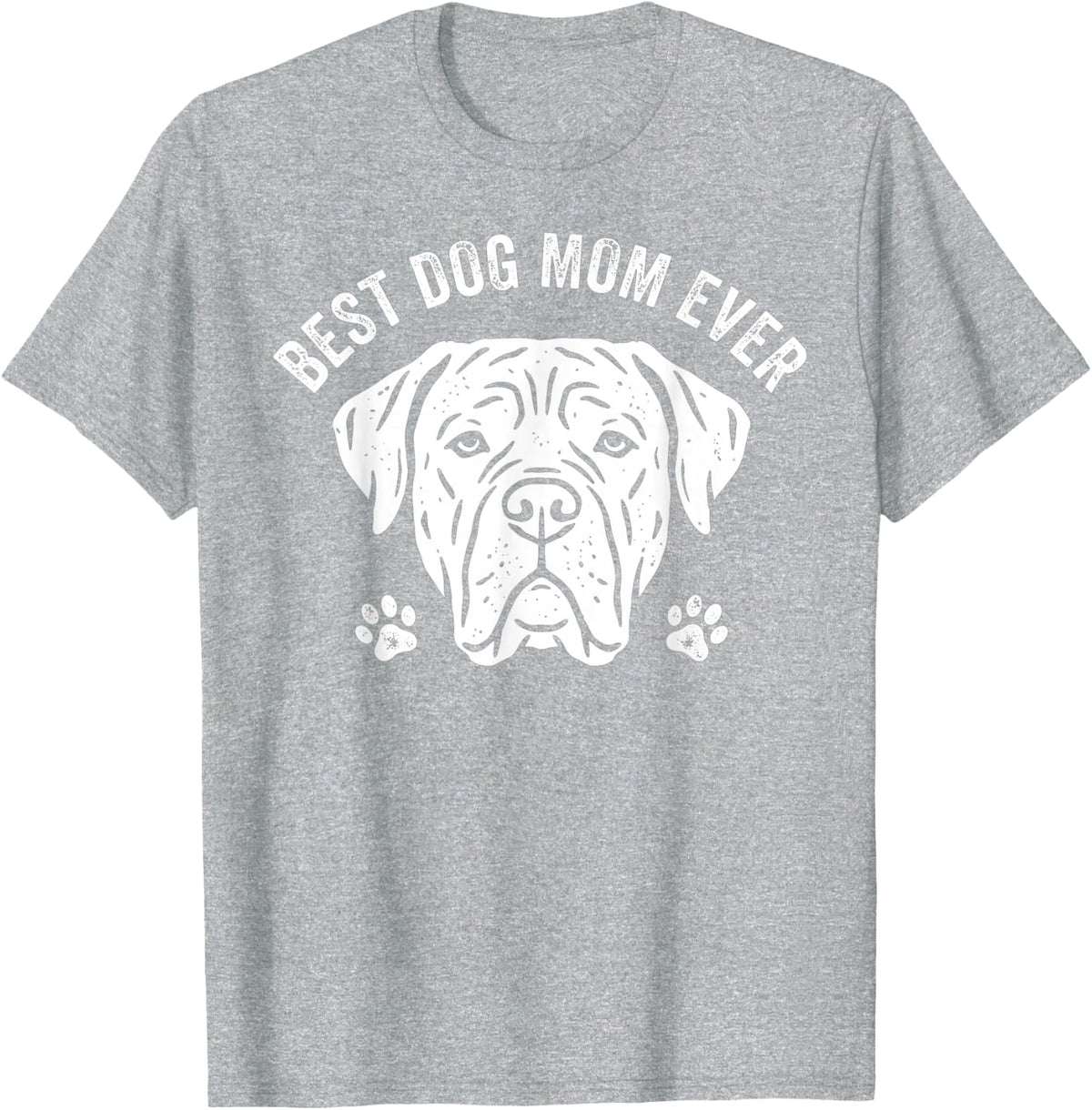 Cane Corso MOM Proud Love Best Ever Owner Puppy Lover T-Shirt - Heather Grey